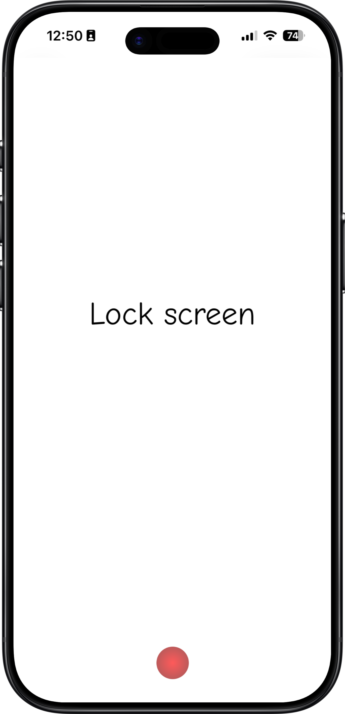 Obsidian Lock Screen