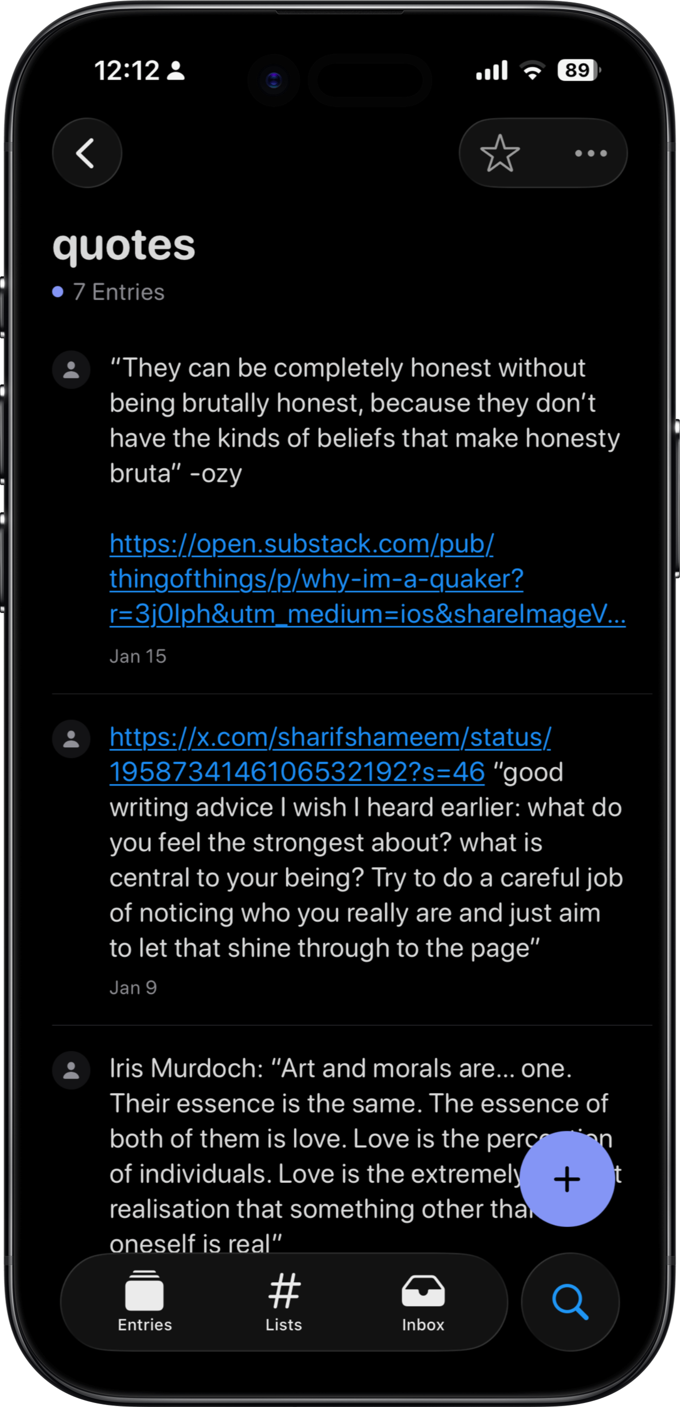 Prism Digital Paper Screen